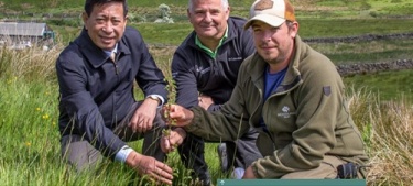 Vietnamese visit vast Dales woodland